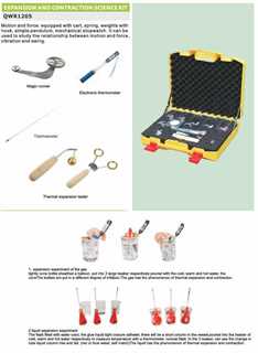 Kit di studio dell'espansione e contrazione