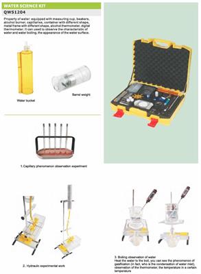 Kit di studio dell'acqua