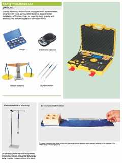 Kit di studio della gravità