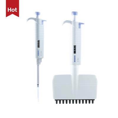 Pipetta meccanica 12 canali volume regolabile
