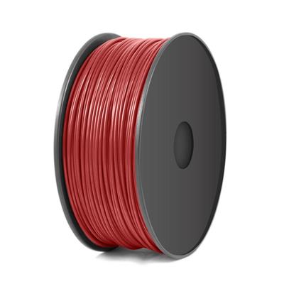 Bobina 1Kg filamento PLA, diametro 1,75mm, colore rosso