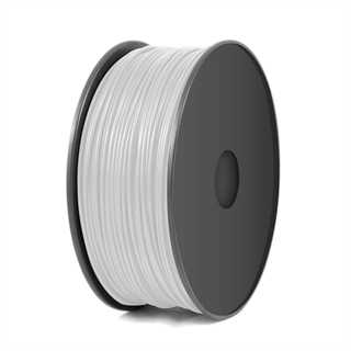 Bobina 1Kg filamento PLA, diametro 1,75mm, colore bianco