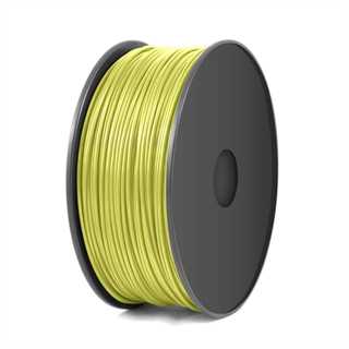 Bobina 1Kg filamento PLA diametro 1,75mm, colore giallo