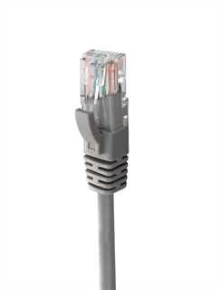 Patch cord UTP CAT6 CCA,0,5 metri, colore grigio