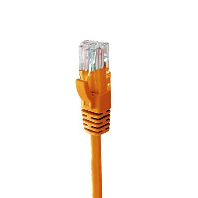 Patch cord UTP CAT6 CCA,0,5 metri, colore arancione