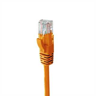Patch cord UTP CAT6 CCA,5 metri, colore arancione