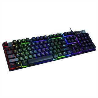 Tastiera da gaming USB con retroilluminazione RGB