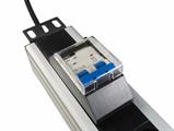 Multipresa 6 posti con interruttore generale per armadi rack, 6 ingressi 10A/16A Schuko, con attacco laterale