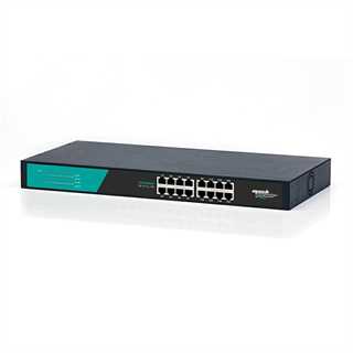 Switch unmanaged 16 porte fast PoE, per armadi rack da 19