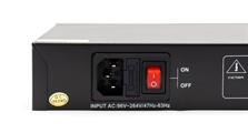 Switch 16 porte fast PoE, 2 porte uplink gigabit, fino a 250 metri, con funzione VLAN