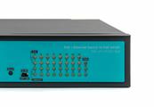 Switch 16 porte fast PoE, 2 porte uplink gigabit, fino a 250 metri, con funzione VLAN
