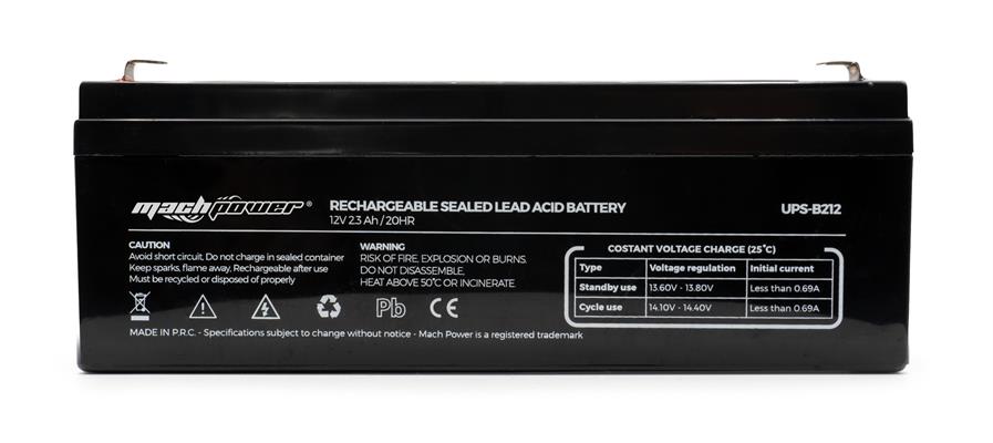 Batteria per gruppi di continuità 12V/2.3Ah
