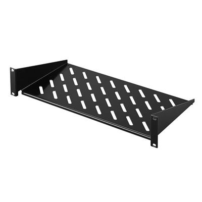 Mensola a sbalzo per armadi rack 19 profondità 250mm, 1 unità, colore nero
