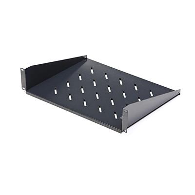 Mensola a sbalzo per armadi rack 19 profondità 350mm, 2 unità, colore nero