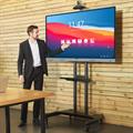 Monitor multi-touch 65 4K, S.O. Android 9, Type-C integrata
