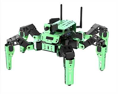 Robot esapode programmabile con sistema R.O.S. dotato di telecamera monoculare