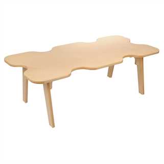Tavolo modello Puzzle sagomato in legno