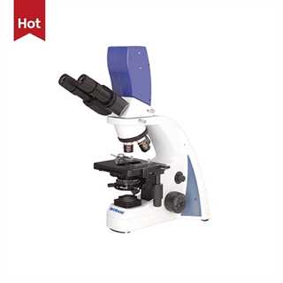 Microscopio biologico con telecamera incorporata 3Mpx, oculare WF10x/18, IPAO 4x 10x 40x 100x
