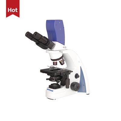 Microscopio biologico con telecamera incorporata 3Mpx, oculare WF10x/18, IPAO 4x 10x 40x 100x