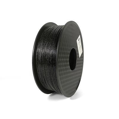 Bobina 1KG filamento PLA colore shining nero, diametro 1,75mm
