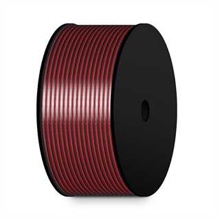 Bobina 1Kg filamento PLA Silk 2 Colori (Rosso/Nero) diametro 1,75mm