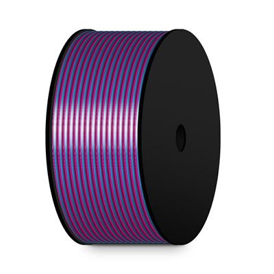 Bobina 1Kg filamento PLA Silk 2 Colori (Blu/Fuchsia) diametro 1,75mm