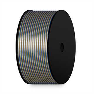 Bobina 1Kg filamento PLA Silk 2 Colori (Oro/Blu) diametro 1,75mm