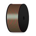 Bobina 1Kg filamento PLA Silk 2 Colori (Verde/Rosso) diametro 1,75mm