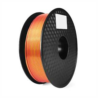 Bobina 1Kg filamento PLA Silk 2 Colori (Oro/Verde) diametro 1,75mm