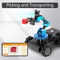 Braccio robotico con Raspberry PI programmabile tramite Python con telaio e ruote