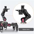 Robot esapode con A.I. con Raspberry PI e programmabile con Python versione PRO con braccio robotico