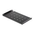 Mensola fissa per armadi rack 19 profondità 280mm, colore nero