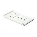 Mensola fissa per armadi rack 19 profondità 280mm, colore grigio