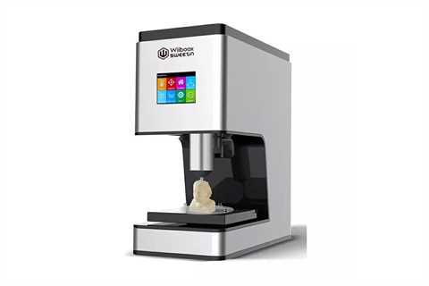 Stampante 3D food area di stampa fino a 110x110x70mm velocità 15-70mm/sec, ugello 0,4-1,55mm, LCD touch screen