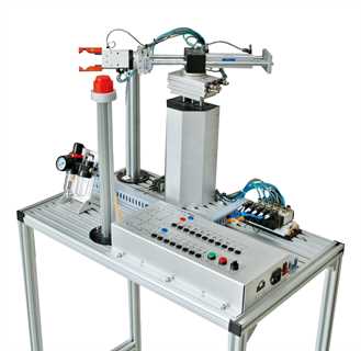 Laboratorio di apprendimento Robot pneumatico a 5 assi