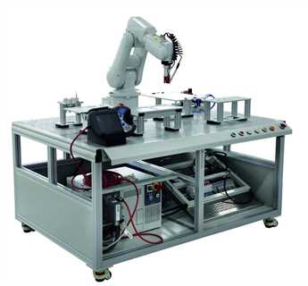 Laboratorio di apprendimento per le competenze di base dei robot industriali