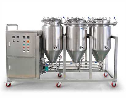 Laboratorio semiautomatico per la produzione di birra 100 litri