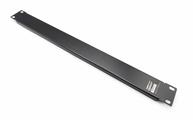 Pannello cieco per armadi rack 19, 1 unità, colore nero (Confezione  da 2 pezzi)