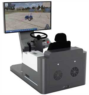 Simulatore di guida di trattori agricoli