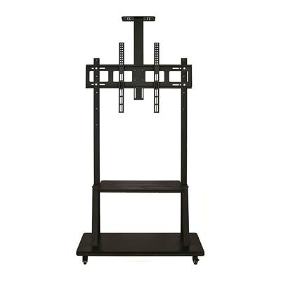 Stand per monitor touch da 65-110 con ruote autobloccanti