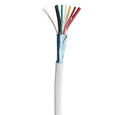 Matassa Cavo Allarme CCA 2*0,5+4*0,22mm 100m PVC Bianco CPR Eca