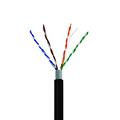 Matassa U/UTP Cat5e rame, 305 metri, 24 AWG, materiale PVC+PE,Outdoor, colore nero