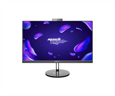 PC All in One Barebone 23.8, NO CPU/RAM/SSD, Webcam 5MP, Wi-Fi 6,Bluetooth 5.2, colore nero