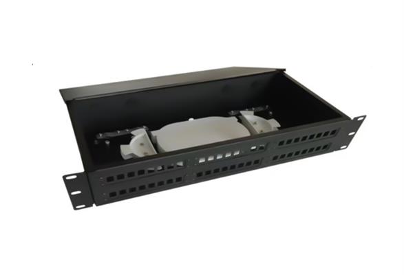 Patch Panel per fibra ottica installazione rack 19 2 unità, 430x200 mm