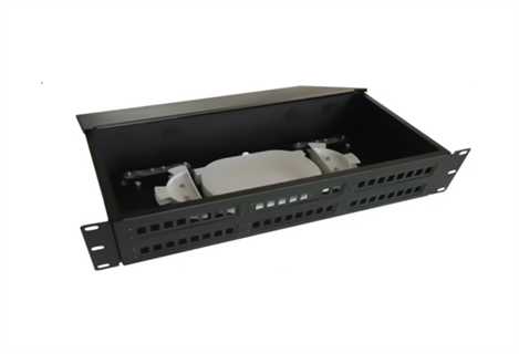 Patch Panel per fibra ottica installazione rack 19 2 unità, 430x200 mm