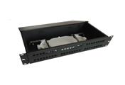 Patch Panel per fibra ottica installazione rack 19 2 unità, 430x200 mm
