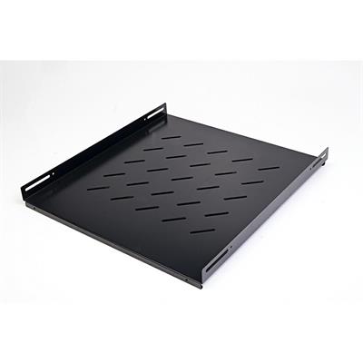 MENSOLA FISSA PROFONDITA' 500MM 1 UNITA' 4PUNTI PER RACK 19 NERO