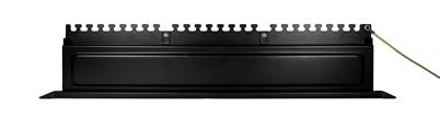 Patch panel STP Cat5e 24 porte RJ45 per armadi rack da 19, colore nero