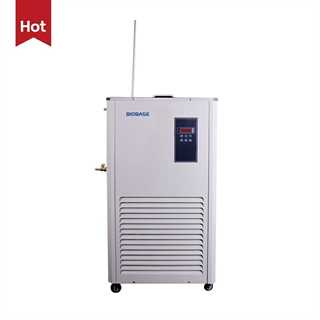 Refrigeratore a circolazione da laboratorio, capacità tanica 5L in acciaio, Steam 1-5L, GAS refrig. R22, pressione 2 Mpa