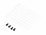 Patch panel UTP Cat6 48 porte RJ45 per armadi rack da 19, colore nero